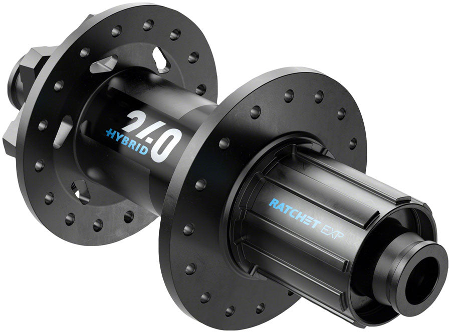 DT Swiss 240 Hybrid Rear Hub - 12 x 148mm 6-Bolt HG 11 MTN Black 32H 30pt-Goodwynn'sGoodwynn's