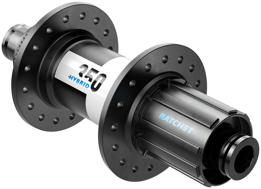 DT Swiss 350 Hybrid Rear Hub - 12 x 148mm Center-Lock HG 11 MTN BLK 32h 24pt-Goodwynn'sGoodwynn's