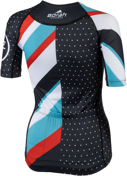 Teravail Waypoint Womens Jersey in Black White Blue Red Colors, Multiple Sizes Available