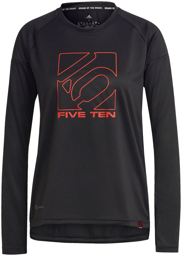 Five Ten Long Sleeve Jersey - Black Womens