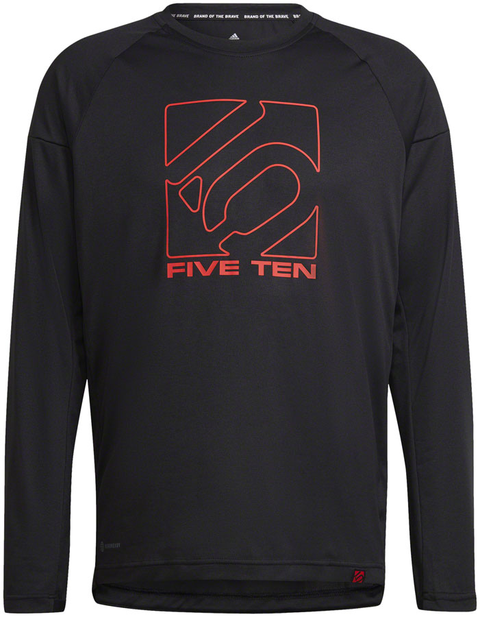 Five Ten Long Sleeve Jersey - Black Large-Goodwynn'sGoodwynn's