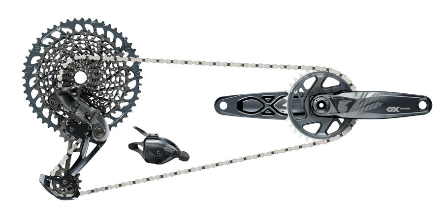 SRAM GX Eagle Groupset - 175mm Crankset 32t DUB Trigger Shifter Rear Derailleur 12-Speed 10-52t Cassette 12-Speed Chain-Goodwynn'sGoodwynn's