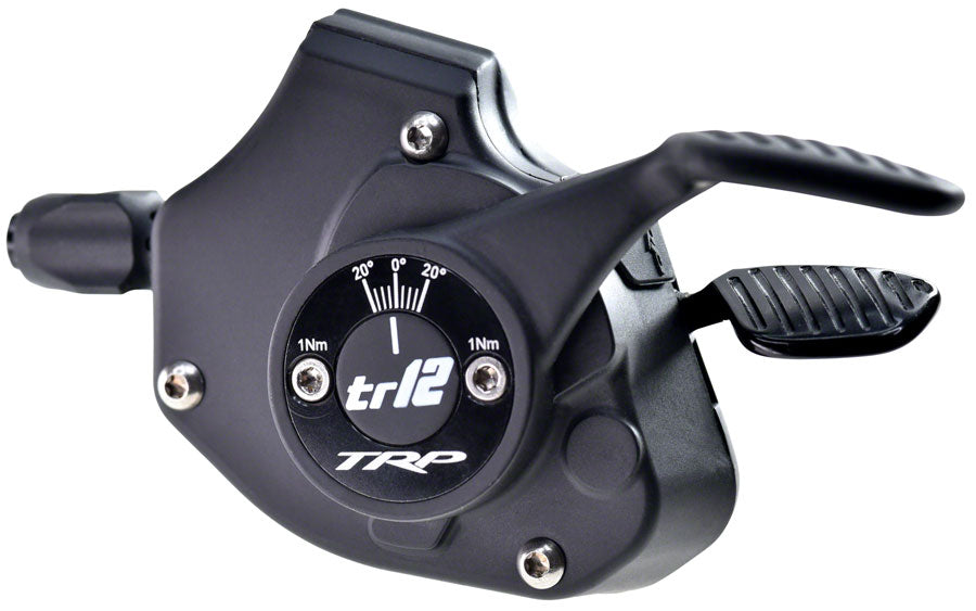TRP TR12 Rear Derailleur and Shifter Kit - Black-Goodwynn'sGoodwynn's