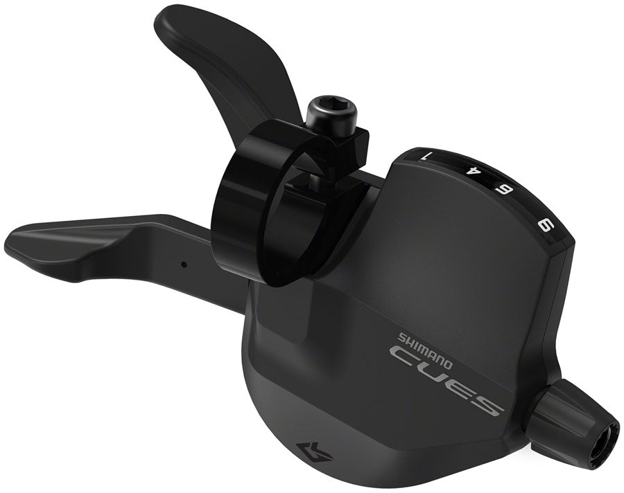 Shimano CUES SL-U4000-9R Shifter - Right 9-Speed Rapidfire Plus Optical Gear Display BLK-Goodwynn'sGoodwynn's