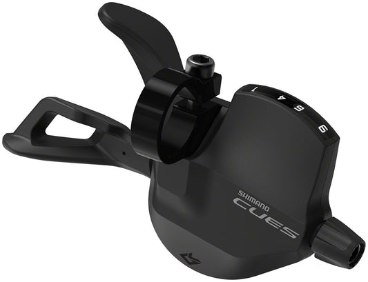 Shimano CUES SL-U4010-9R Shifter - Right 9-Speed Rapidfire Plus Optical Gear Display BLK-Goodwynn's