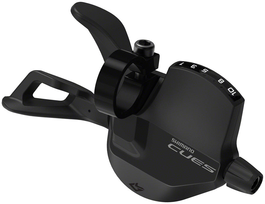Shimano CUES SL-U6000-10R Shifter - Right 10-Speed Rapidfire Plus Optical Gear Display BLK-Goodwynn'sGoodwynn's