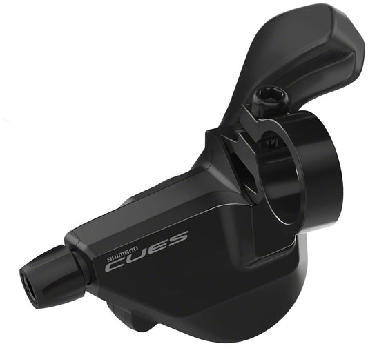 Shimano CUES SL-U6000-L Shifter - Left 2-Speed Rapidfire Plus Mono Black-Goodwynn's