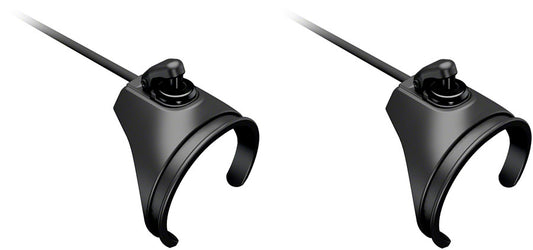 Shimano Dura-Ace SW-RS801-T Satellite Shifter Tops - Pair 260mm Cable Black-Goodwynn's