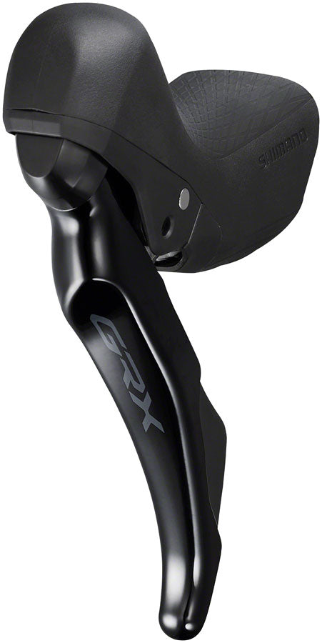Shimano GRX ST-RX400/BR-RX400 Hydraulic Disc Brake Brake/Shift Lever - Left 2x10-Speed Flat Mount Finned Resin Pads BLK-Goodwynn'sGoodwynn's