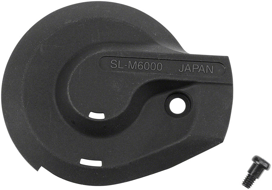 Shimano SL-M6000 Shifter Cover and Fixing Screw - Right Black-Goodwynn'sGoodwynn's