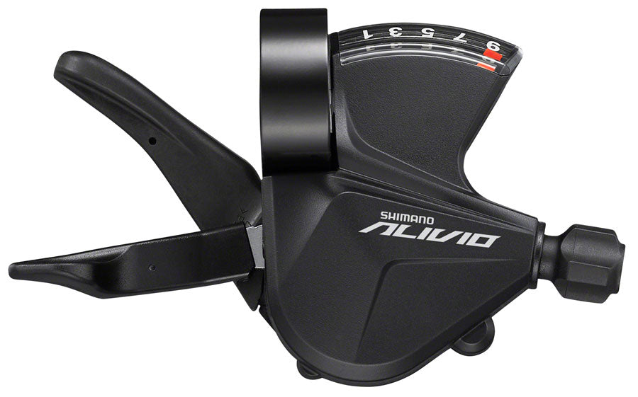 Shimano Alivio SL-M3100-R Shifter - Right 9-Speed RapidFire Plus Optical Gear Display-Goodwynn'sGoodwynn's