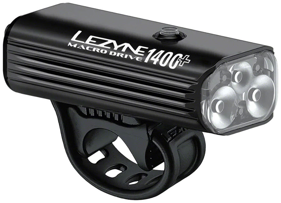 Lezyne Macro Drive 1400+ Headlight - Black-Goodwynn'sGoodwynn's