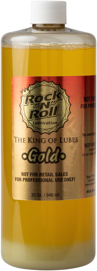 Rock N Roll Gold Bike Chain Lube - 32oz Drip-Goodwynn'sGoodwynn's