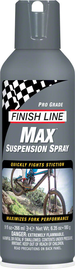 Finish Line Max Suspension Spray Lubricant 9oz Aerosol