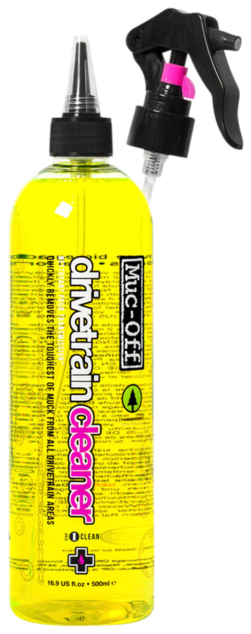 Muc-Off Drivetrain Cleaner: 500ml Pourable/Spray Bottle-Goodwynn's