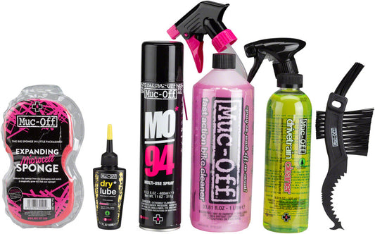 Muc-Off Bike Care Kit: Wash and Drivetrain Essentials-Goodwynn's
