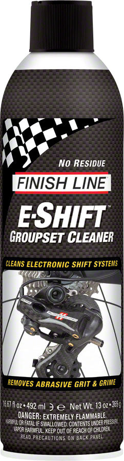 Finish Line E-Shift Cleaner Electronic Groupset Cleaner 16oz Aerosol-Goodwynn'sGoodwynn's