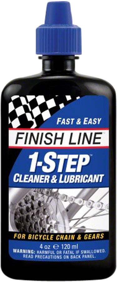 Finish Line 1-Step Cleaner and Bike Chain Lube - 4oz Drip-Goodwynn'sGoodwynn's