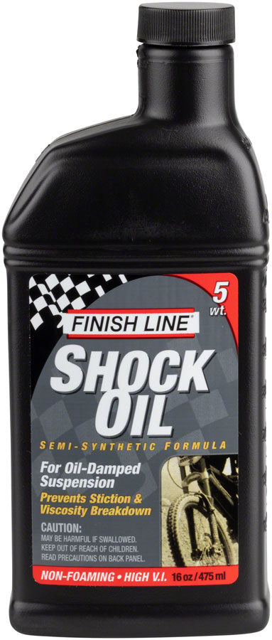 Finish Line Shock Oil 5 Weight 16oz-Goodwynn'sGoodwynn's