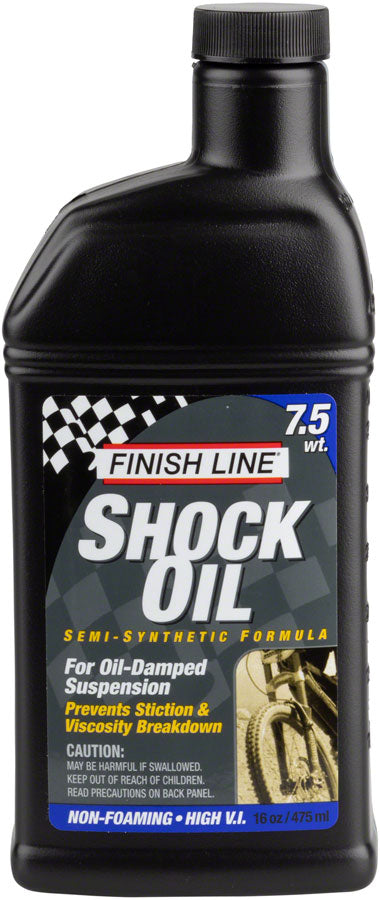Finish Line Shock Oil 7.5 Weight 16oz-Goodwynn'sGoodwynn's