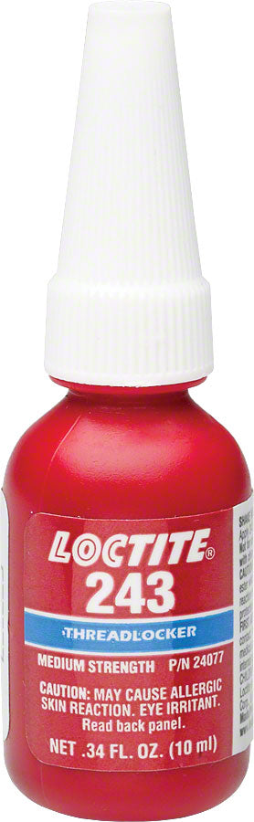 Loctite #243 Threadlocker Medium Strength - For Fastners 6-20mm Oil Resistant 10ml-Goodwynn'sGoodwynn's