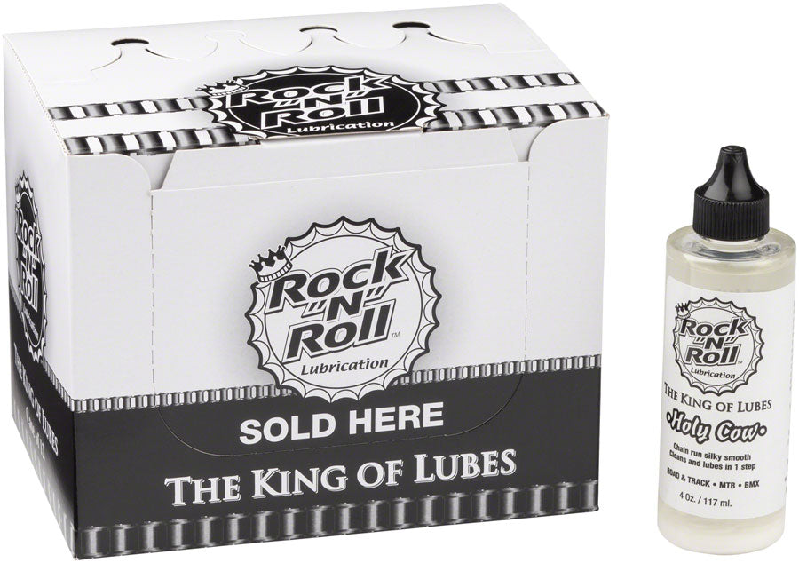 Rock-N-Roll Holy Cow Bike Chain Lube - 4oz Drip POP Box of 12-Goodwynn'sGoodwynn's