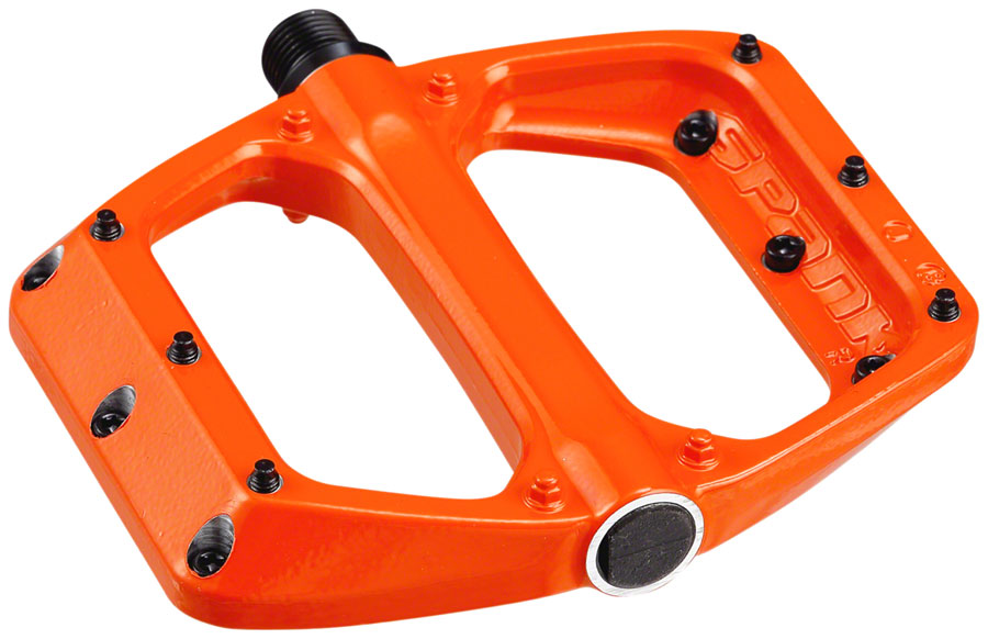 Spank Spoon DC Pedals - Platform Aluminum 9/16" Orange-Goodwynn'sGoodwynn's