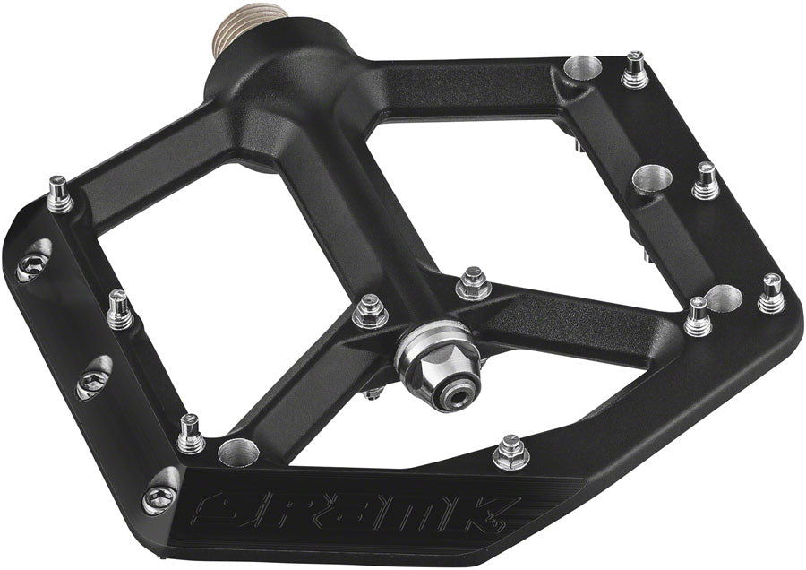 Spank Spike Pedals - Platform Aluminum 9/16" Black-Goodwynn'sGoodwynn's
