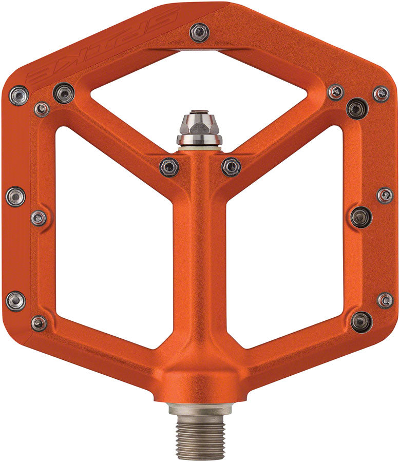 Spank Spike Pedals - Platform Aluminum 9/16" Orange-Goodwynn'sGoodwynn's