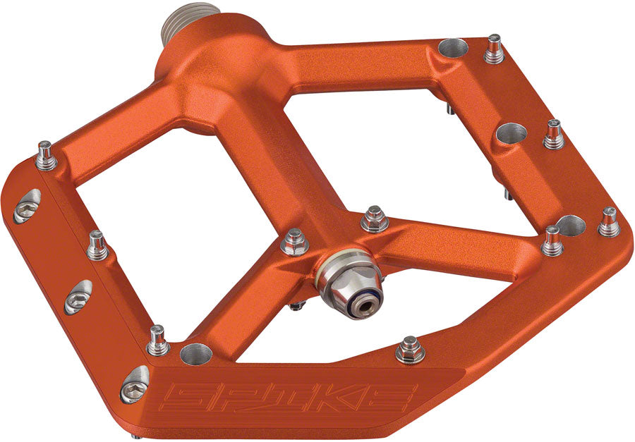 Spank Spike Pedals - Platform Aluminum 9/16" Orange-Goodwynn'sGoodwynn's