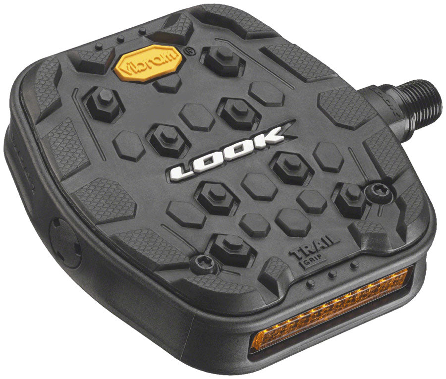 LOOK GEO TRAIL GRIP Pedals - Platform Chromoly 9/16 Black-Goodwynn'sGoodwynn's