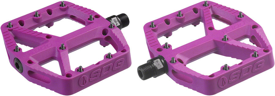SDG Components Comp Platform Pedals Body: Composite Spindle: Cr-Mo 9/16 Pair-Goodwynn&#39;sGoodwynn&#39;s