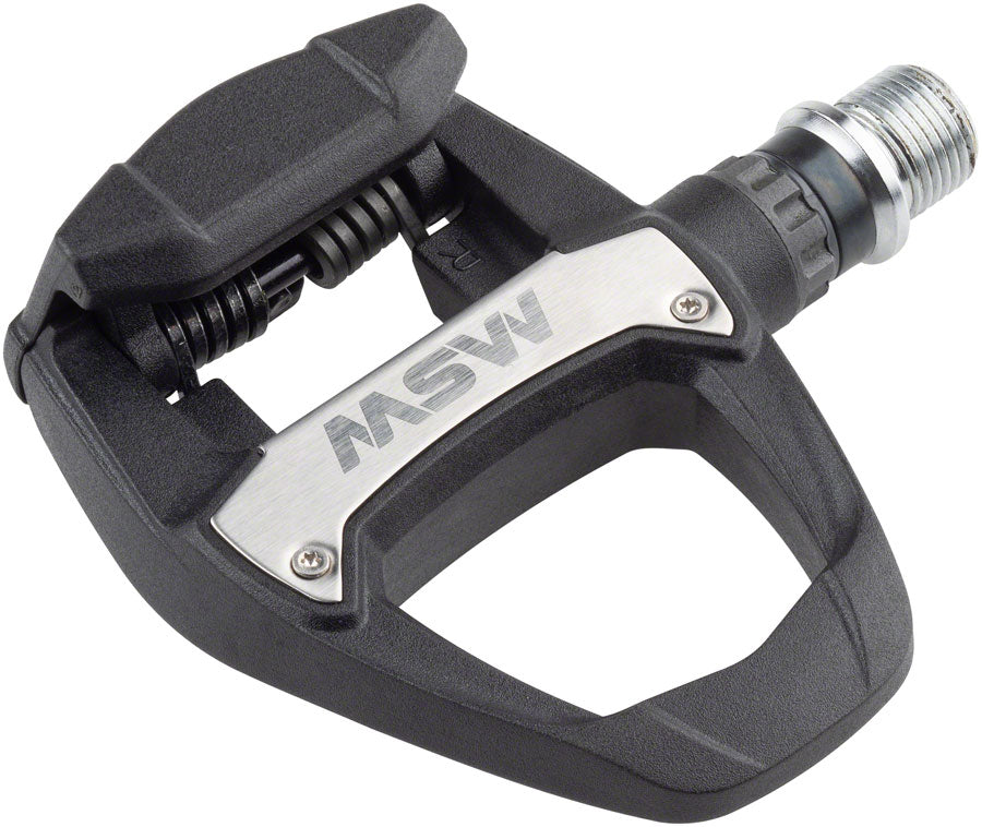 MSW Judo Pedals - Single Side Road Clipless Composite 9/16" Black-Goodwynn'sGoodwynn's