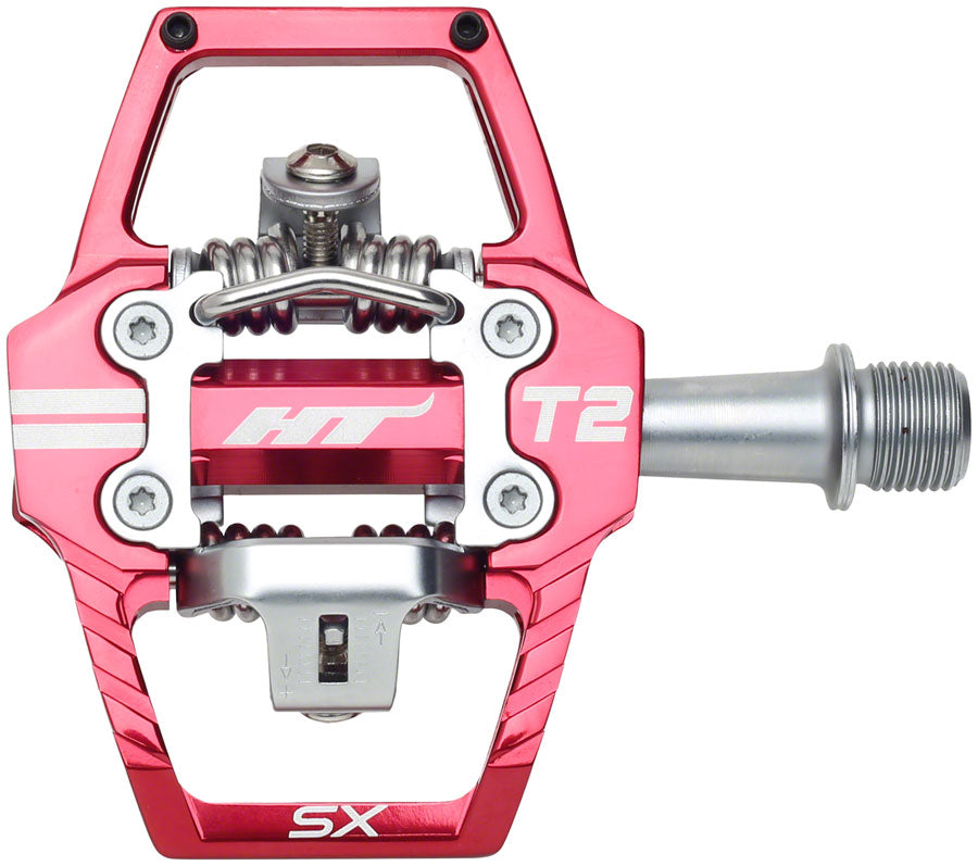HT Components T2-SX Pedals - Dual Sided Clipless Platform Aluminum 9/16"-Goodwynn'sGoodwynn's