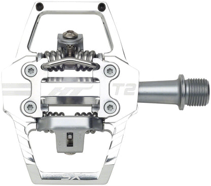 HT Components T2-SX Pedals - Dual Sided Clipless Platform Aluminum 9/16"