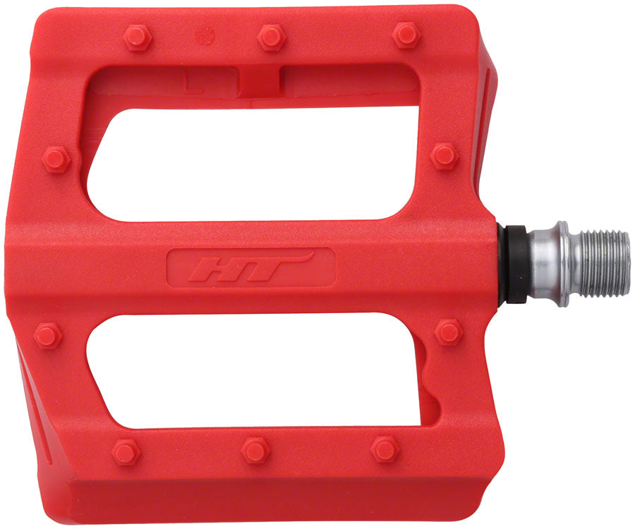 HT Components PA12 Pedals - Platform Composite 9/16" Red-Goodwynn'sGoodwynn's