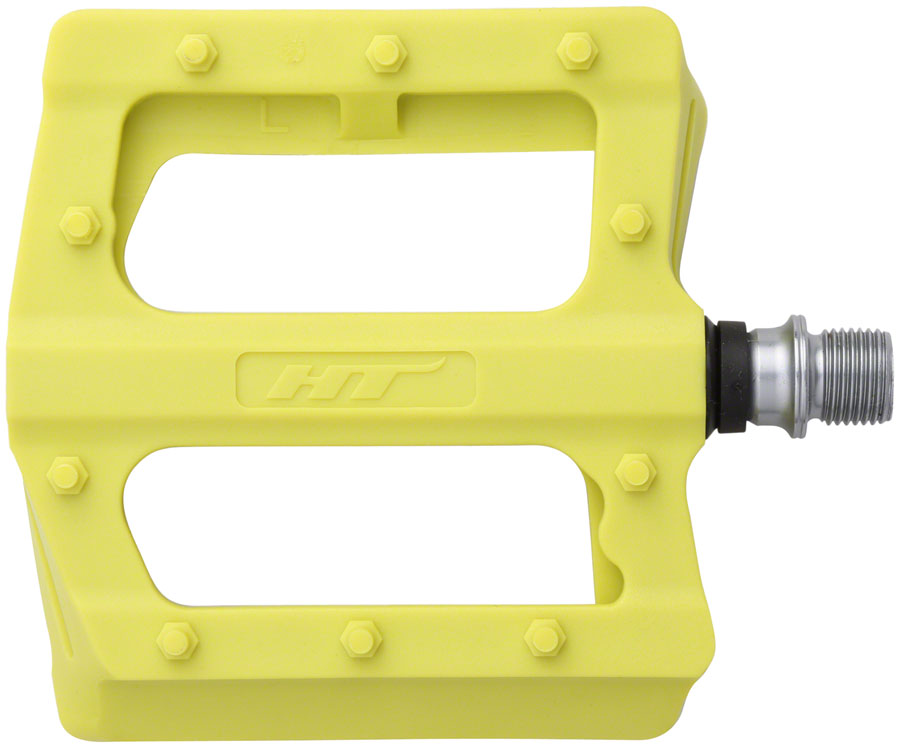HT Components PA12 Pedals - Platform Composite 9/16" Neon Green-Goodwynn'sGoodwynn's