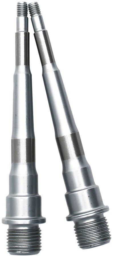 HT Components X2 Pedal Spindle - X2/AE12/D1/ANS0 Chromoly Silver-Goodwynn'sGoodwynn's