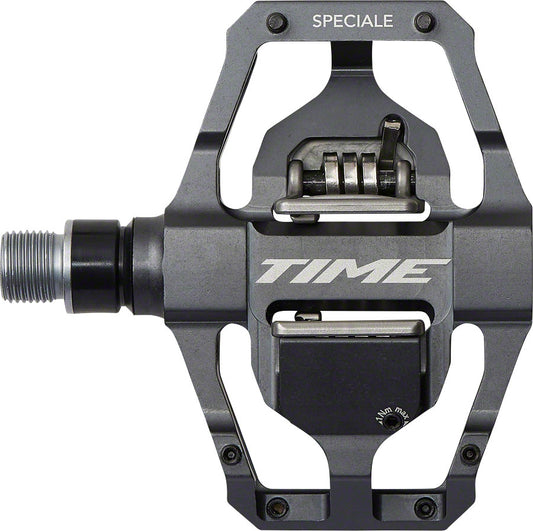 Time SPECIALE 12 Pedals - Dual Sided Clipless Platform Aluminum 9/16" Gray