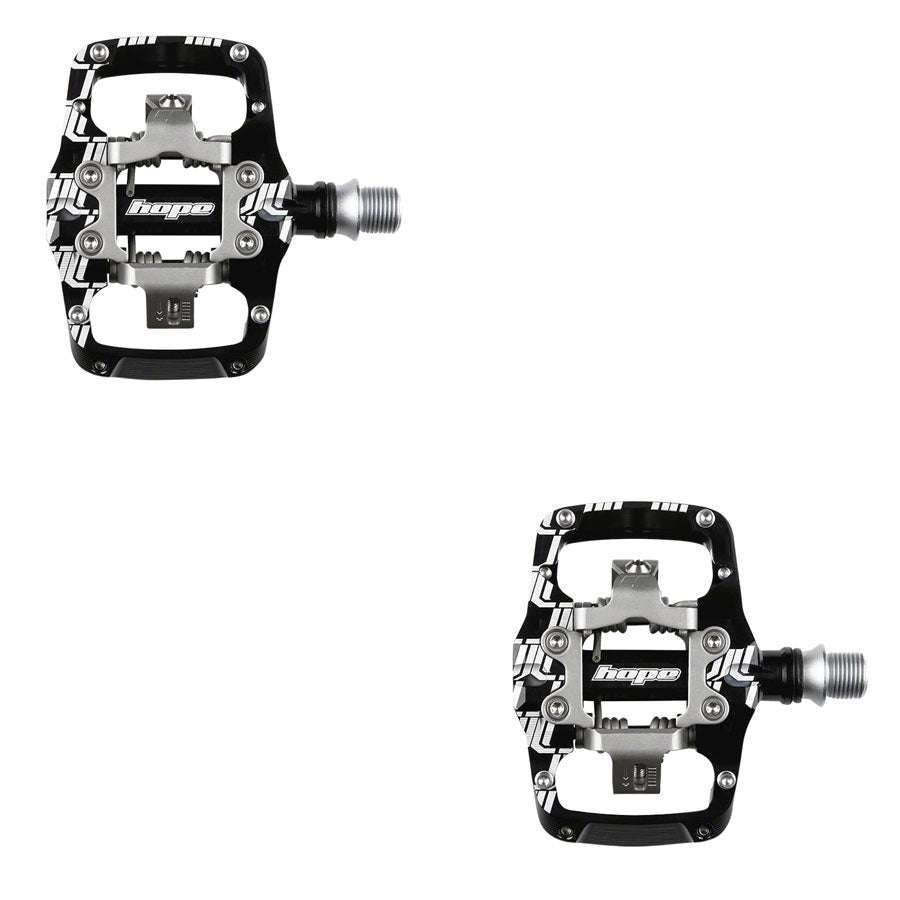 Hope Union TC Pedals - Dual Sided Clipless with Platform 9/16" Black-Goodwynn'sGoodwynn's
