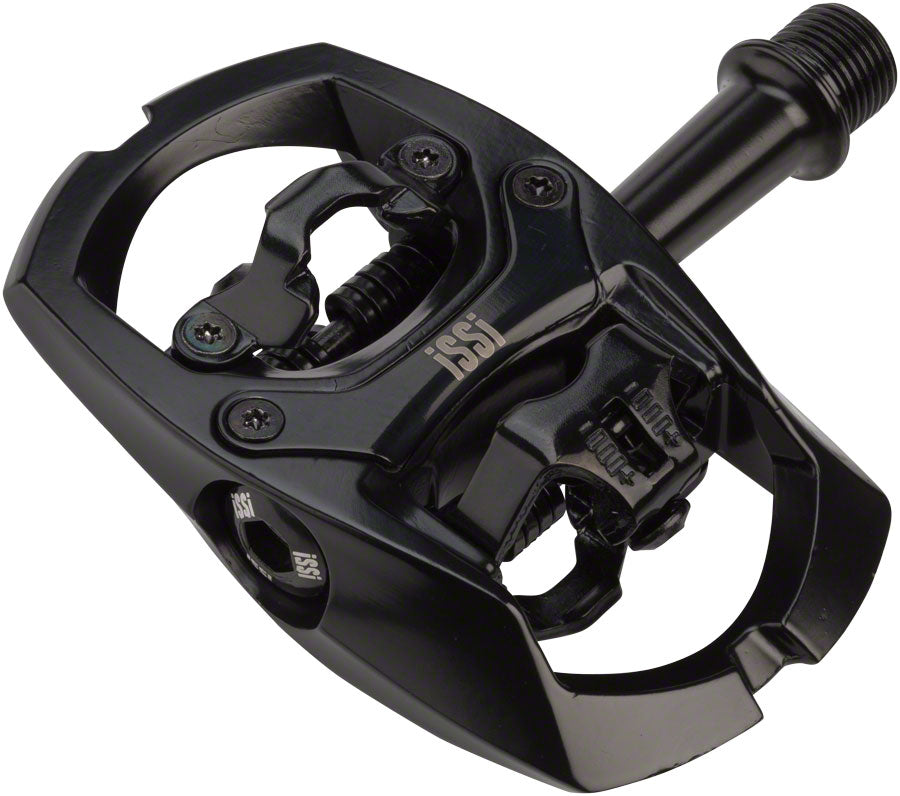 iSSi Trail II Pedals - Dual Sided Clipless Platform Aluminum 9/16" BLK +6-Goodwynn'sGoodwynn's