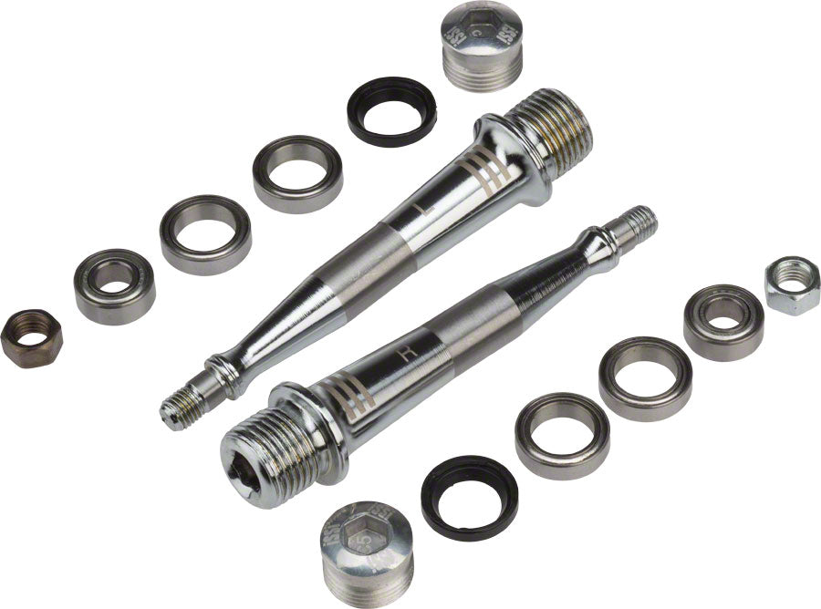 iSSi Triple Bearing Spindle Rebuild Kit: Standard Length (52.5mm) Silver-Goodwynn'sGoodwynn's