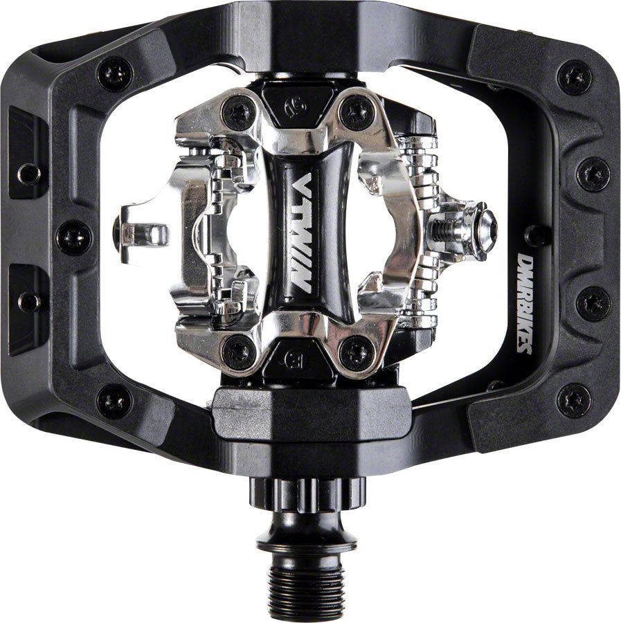 DMR V-Twin Pedals - Dual Sided Clipless with Platform Aluminum 9/16" Black-Goodwynn'sGoodwynn's
