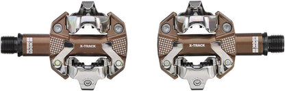 LOOK X-TRACK Pedals - Dual Sided Clipless Chromoly  9/16" Gravel Edition