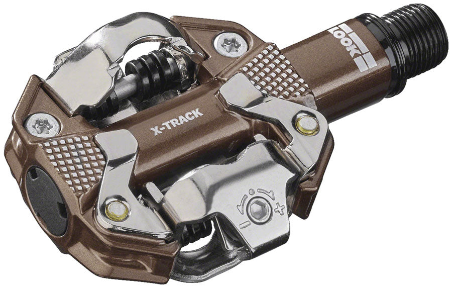 LOOK X-TRACK Pedals - Dual Sided Clipless Chromoly  9/16" Gravel Edition-Goodwynn'sGoodwynn's