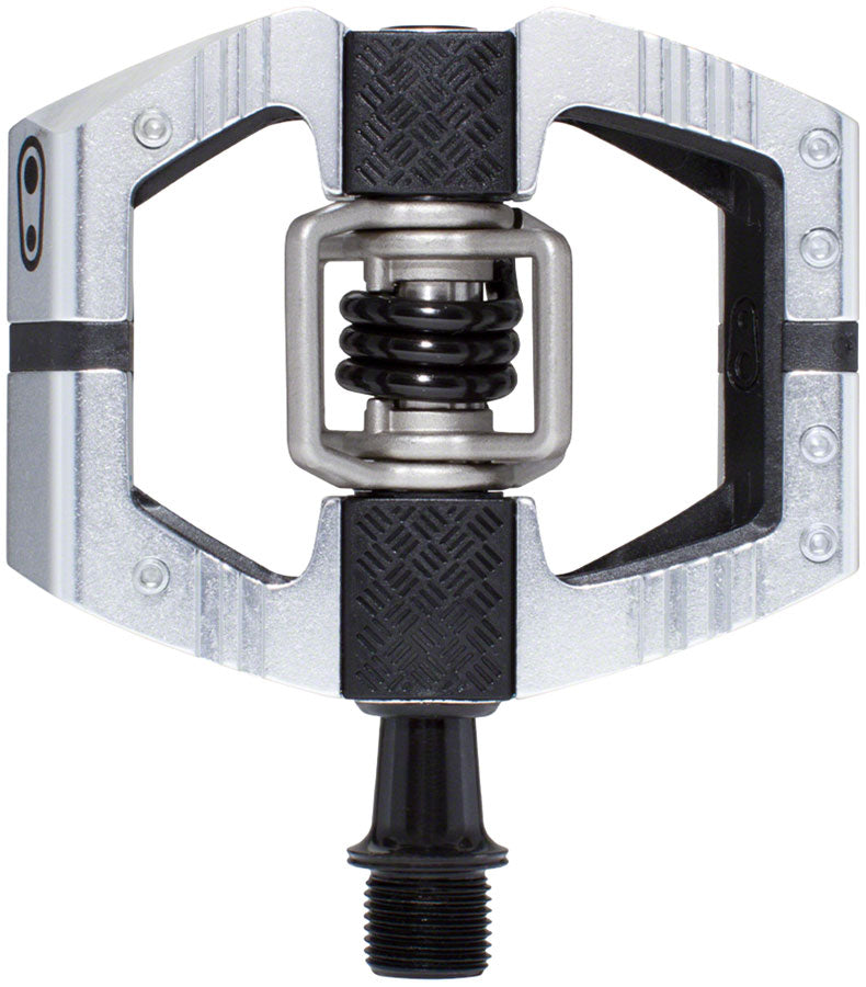 Crank Brothers Mallet E LS Pedals - Dual Sided Clipless Platform Aluminum 9/16" High Polish Silver-Goodwynn'sGoodwynn's