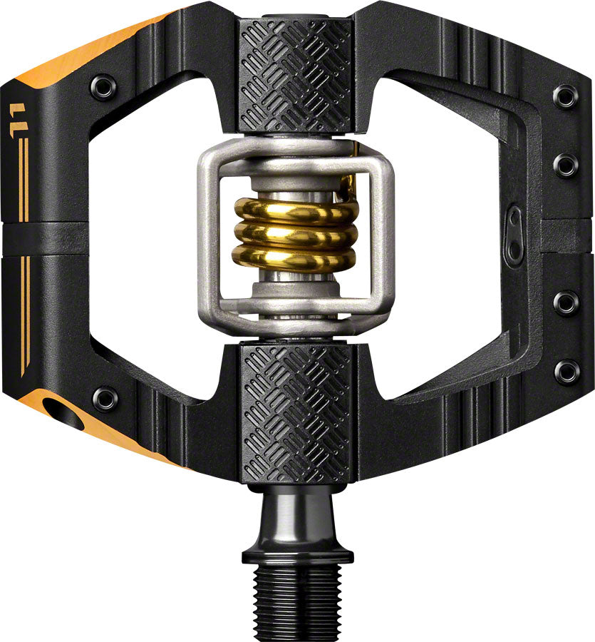 Crank Brothers Mallet Enduro 11 Pedals - Dual Sided Clipless Aluminum 9/16" BLK/Gold-Goodwynn'sGoodwynn's