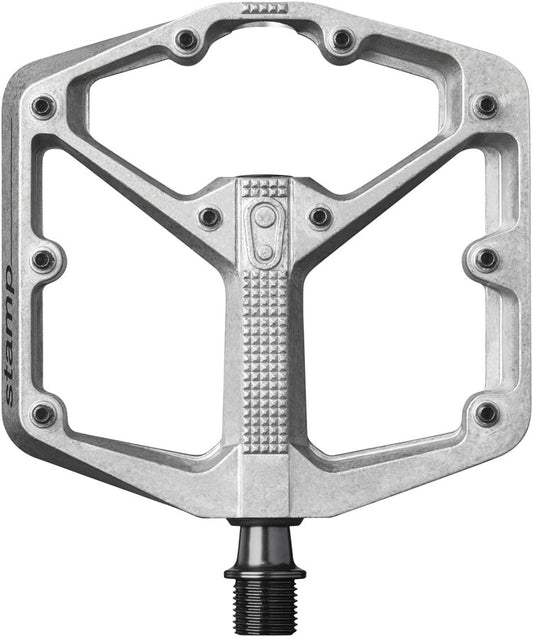 Crank Brothers Stamp 2 Pedals - Platform Aluminum 9/16" Raw Silver Large