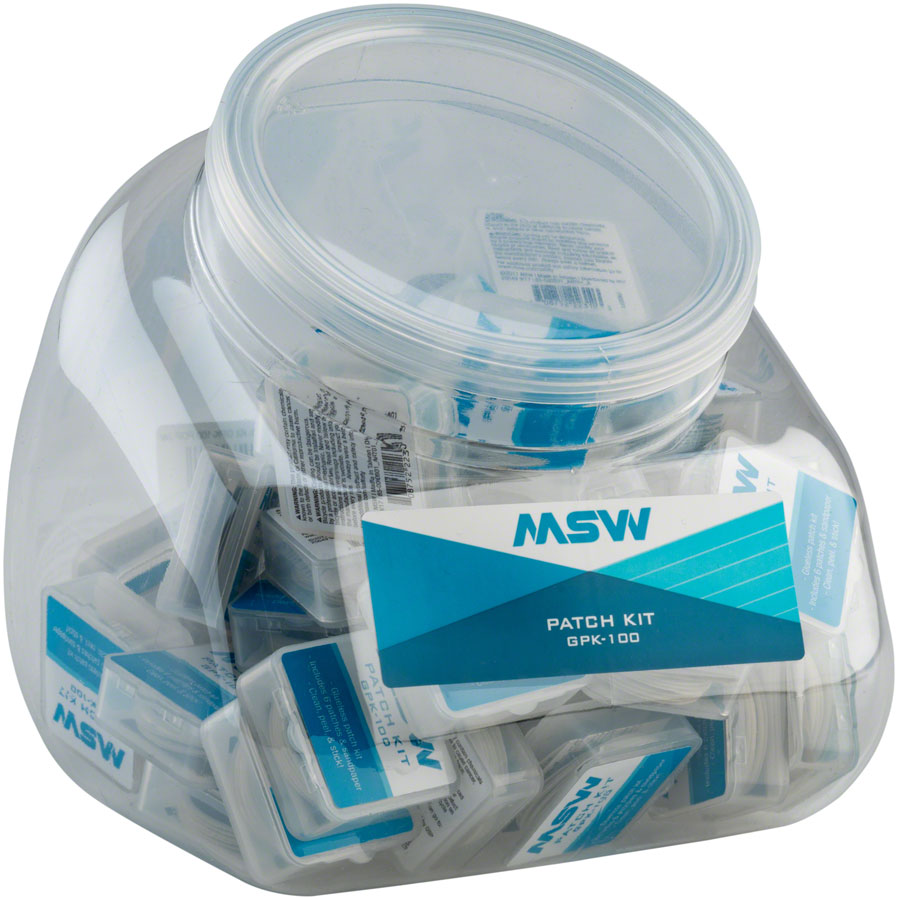 MSW GPK-100 Glueless Patch Kit Jar of 50-Goodwynn'sGoodwynn's