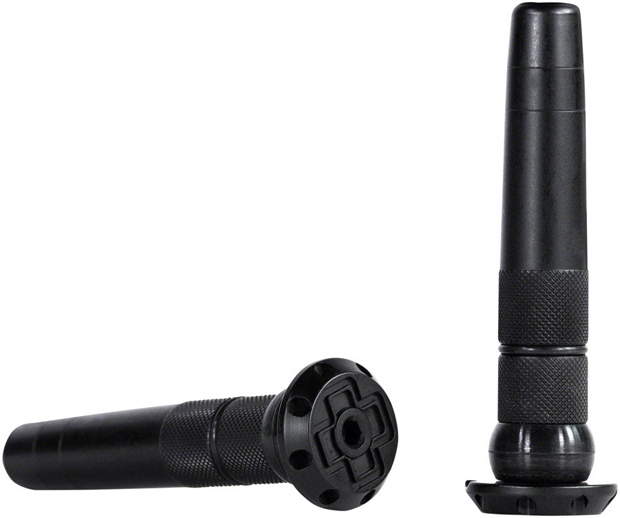Muc-Off Stealth Tubeless Puncture Plugs Tire Repair Kit - Bar-End Mount BLK Pair-Goodwynn'sGoodwynn's